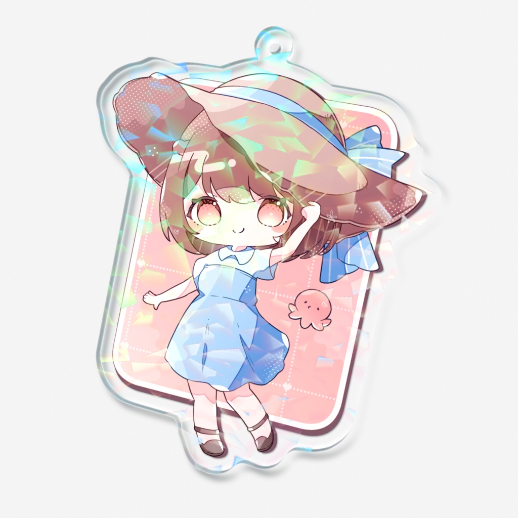 田古里まこ 夏服 アクリルキーホルダー