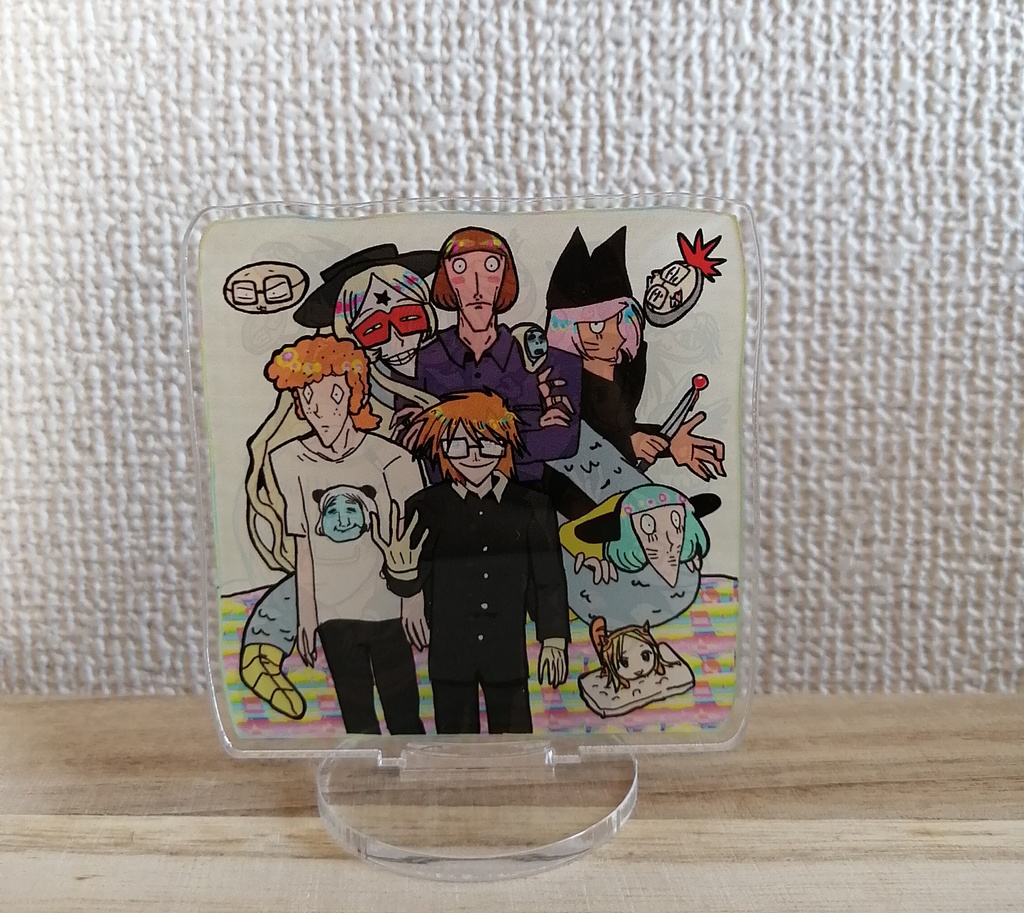 【12月より販売予定】Randal's Friends official double printed acrylic stand 【Ranfren ランフレン】