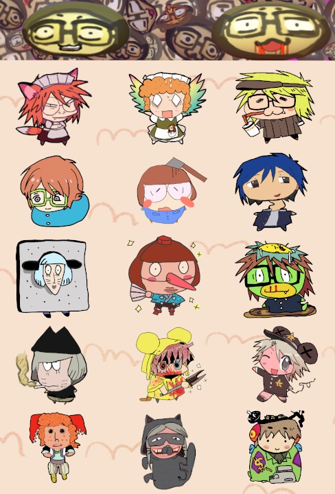 ＊12月より販売予定【Ranfren ランフレン 】Randal's Friends official sticker for mad autumn 