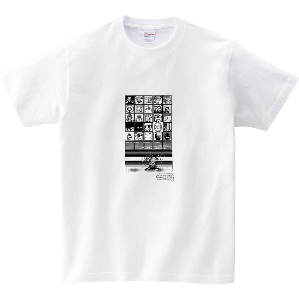 【Ranfren】Randal's Friends official Tシャツ [モノクロ mono]