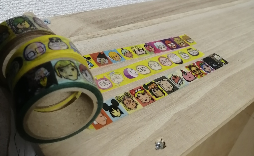 【Ranfren ランフレン】Randal's Friends hetauma face masking tape