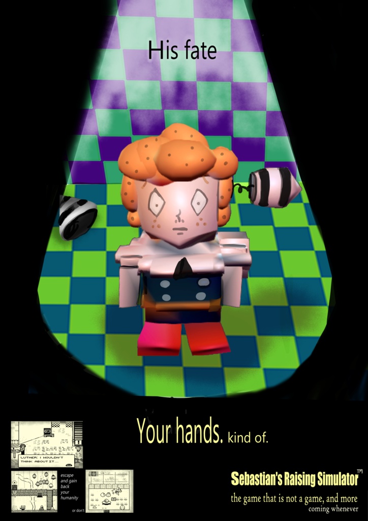 【Randal's Friends】Sebastian's Raising Simulator ポスターセット【Ranfren】