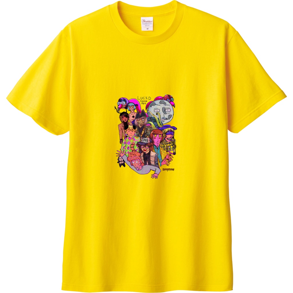 【Ranfren】Randal's Friends official Tシャツ Lucid 1964 Revival [OK 1/2 yellow]