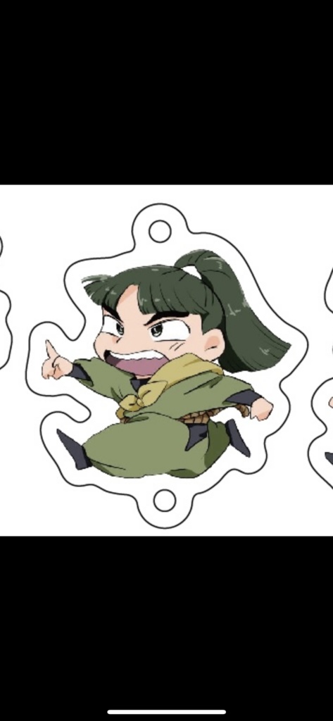 神崎左門「三年生のピクニックの段」つながるアクキー