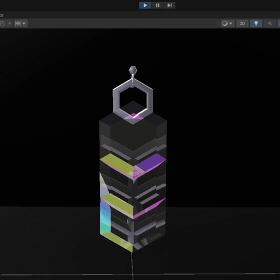 【PB対応】 Earring 01 イヤリング 01『VRChat想定』