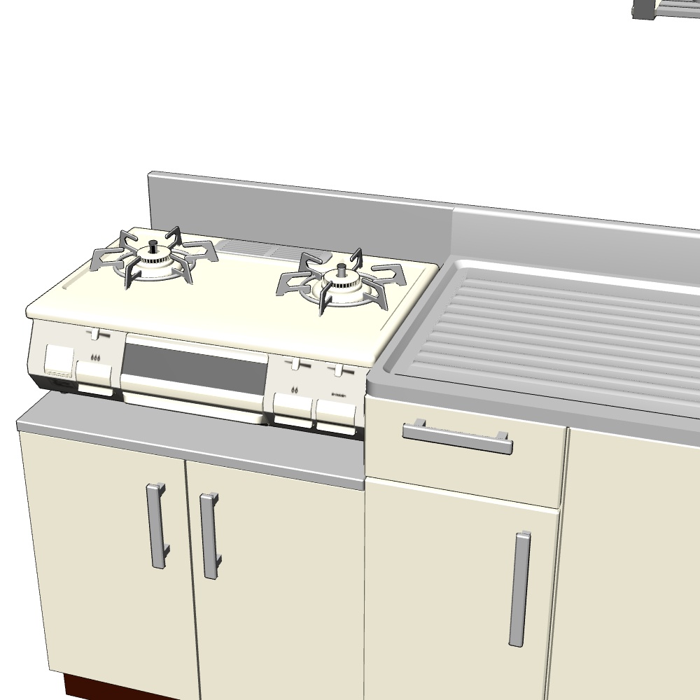 【3D】キッチン