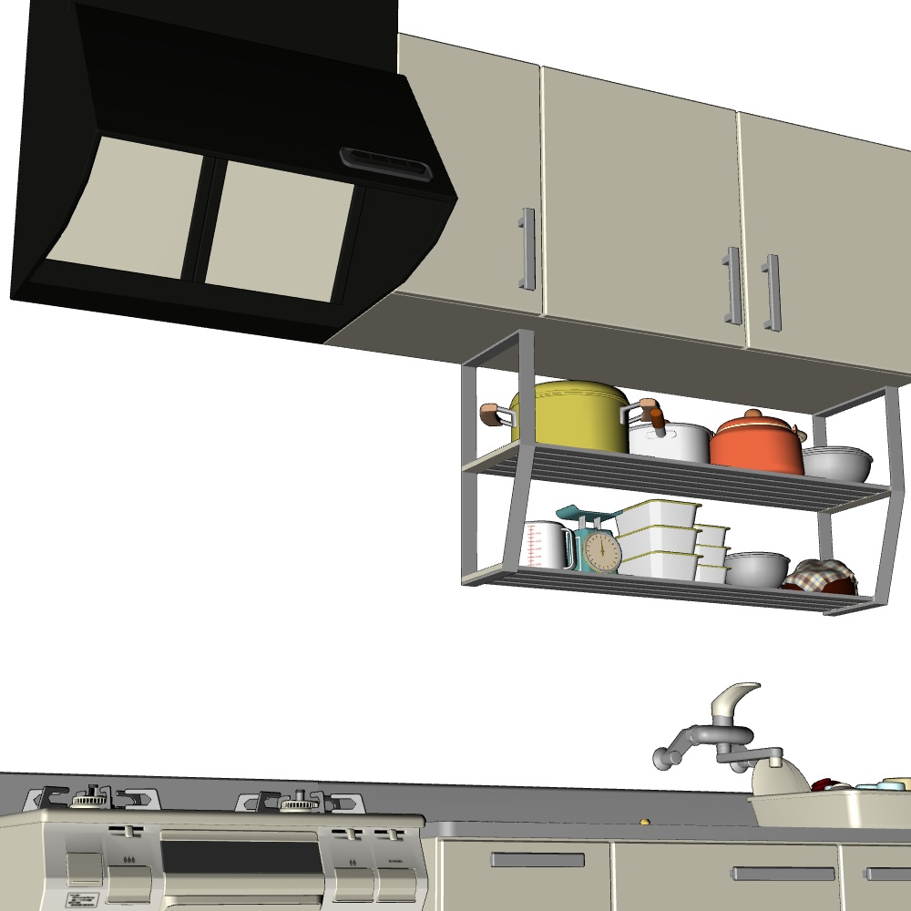 【3D】キッチン