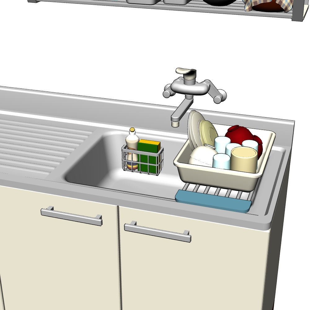 【3D】キッチン