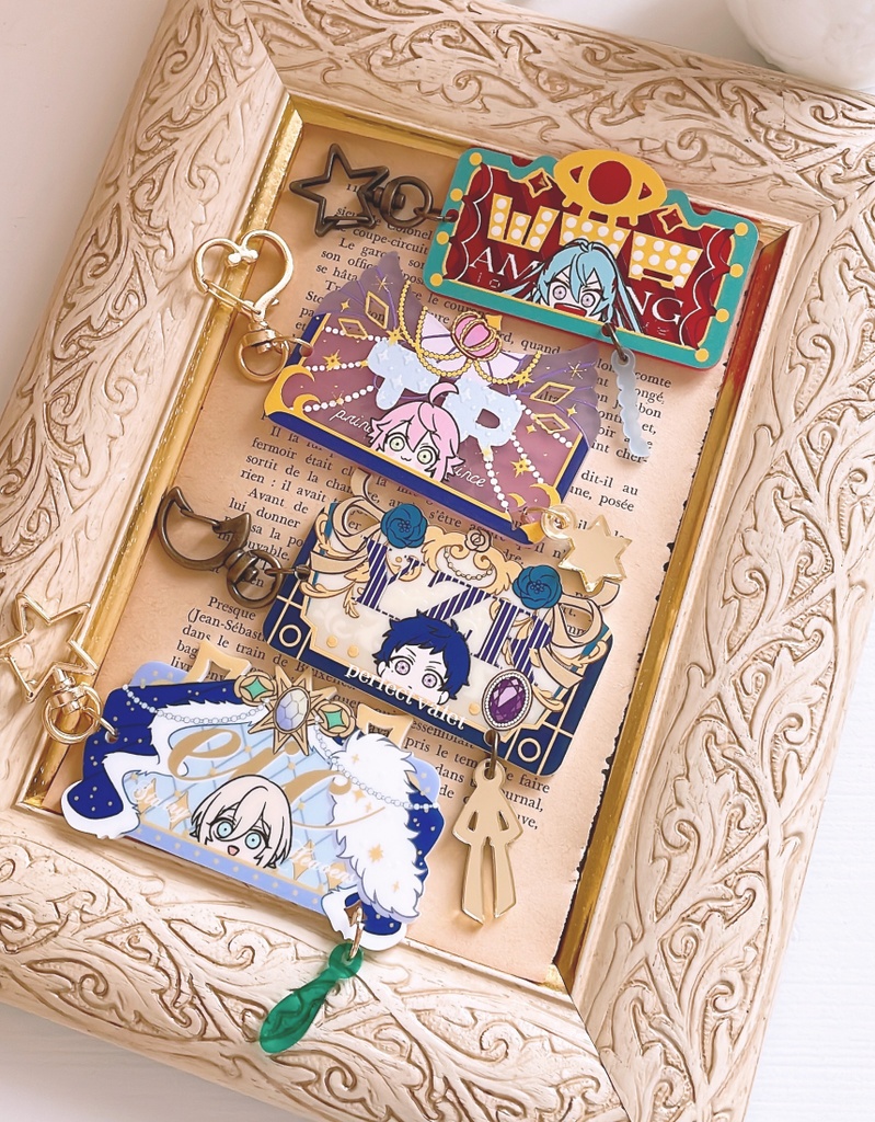 フィーチャータグキー4種セット