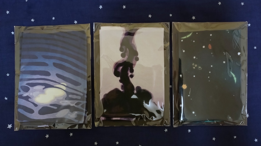 水の星座のブックカバー