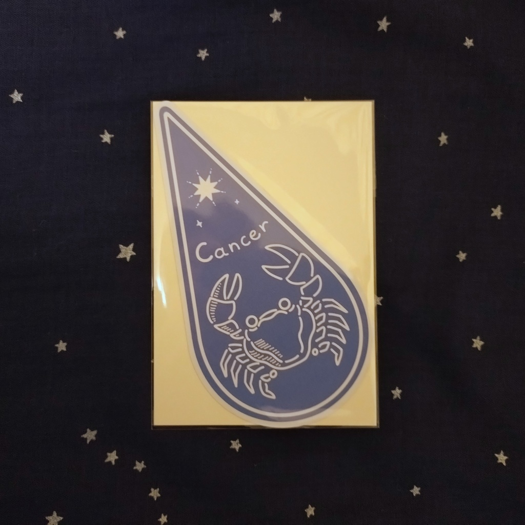 水の星座のしおり