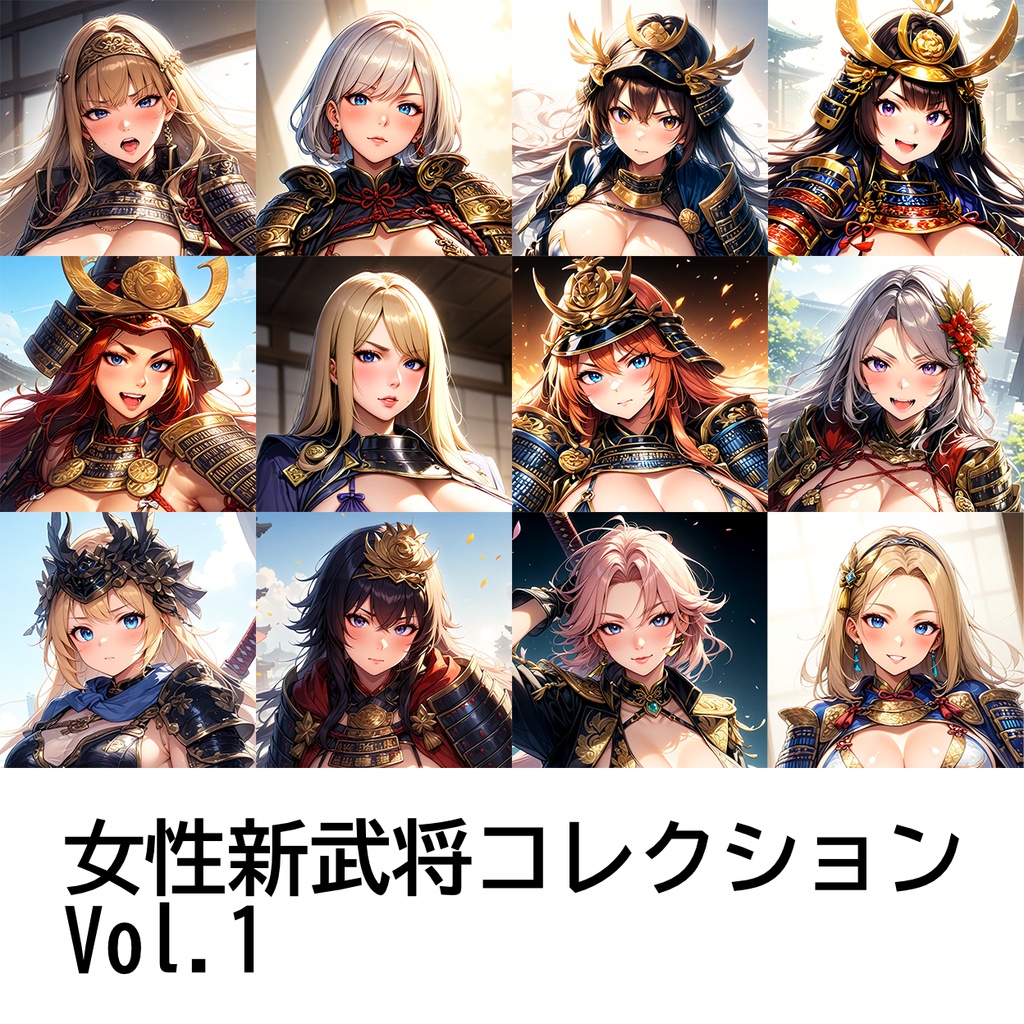 女性新武将コレクション Vol.1
