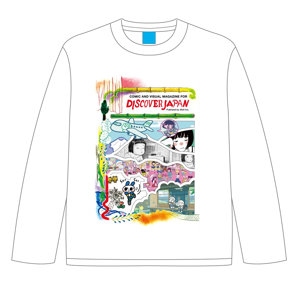 DISCOVER JAPAN 長袖Tシャツ ①