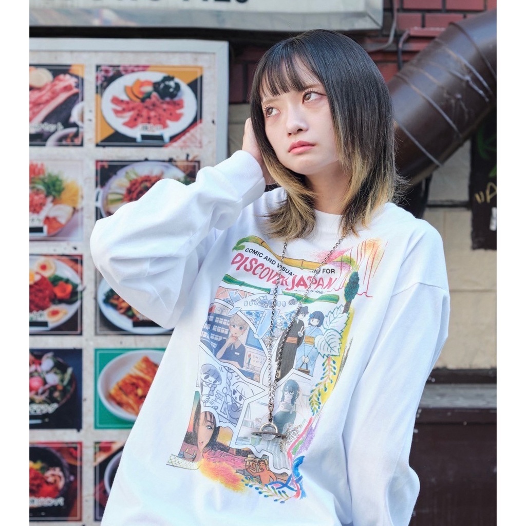 DISCOVER JAPAN 長袖Tシャツ ②