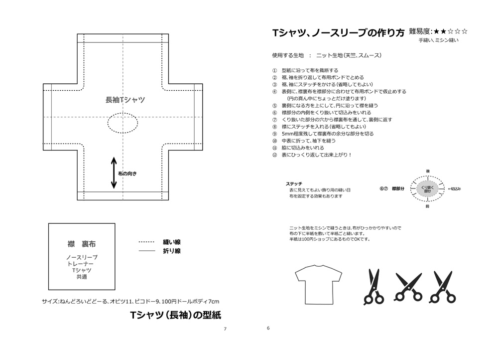 ちいさいこのおようふくかたがみ3