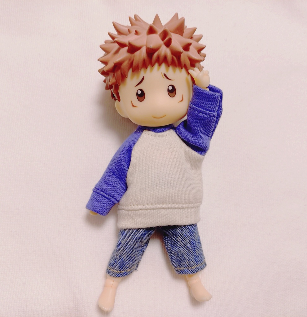 ねんどろいどどーる/オビツ11サイズ　ラグランニット