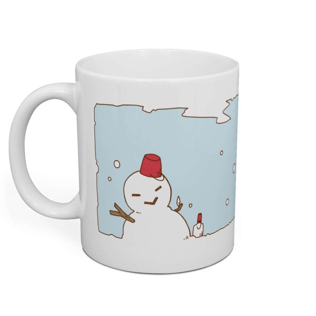 冬のよそおいマグカップ