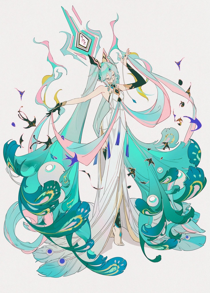 【受注生産】初音ミク×孔雀明王