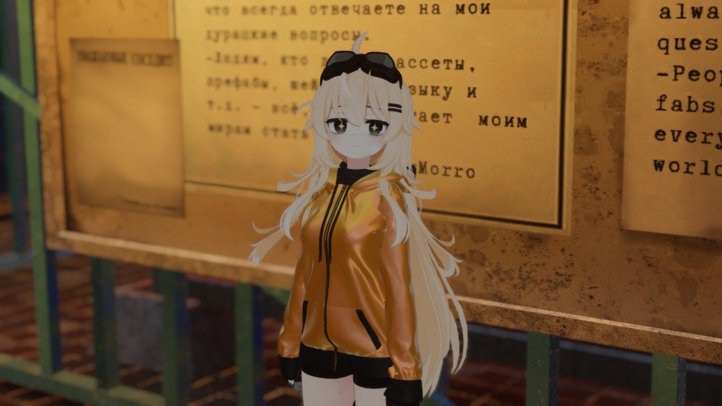 桔梗(kikyo)専用ripple outfit / zip up hood