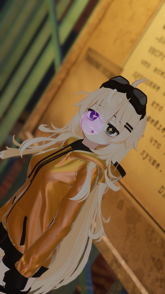 ユギ対応ripple outfit / zip up hood