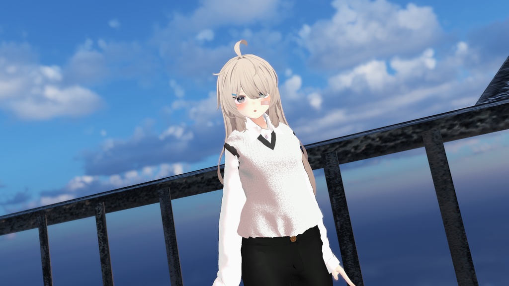 ripple outfit / vest