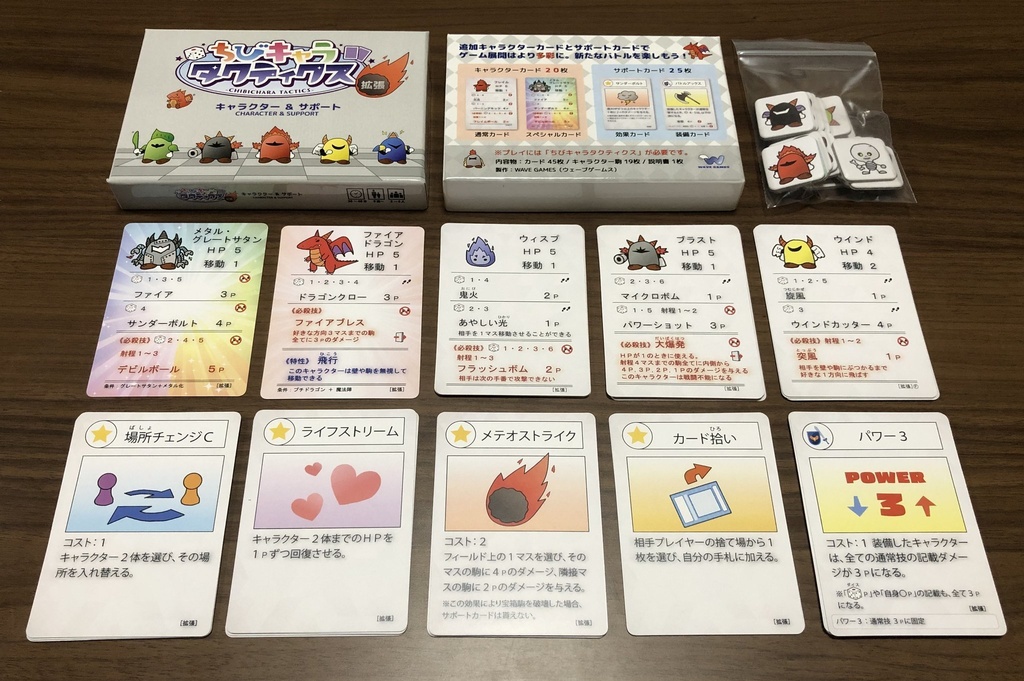 ちびキャラタクティクス拡張 ~キャラクター&サポート~