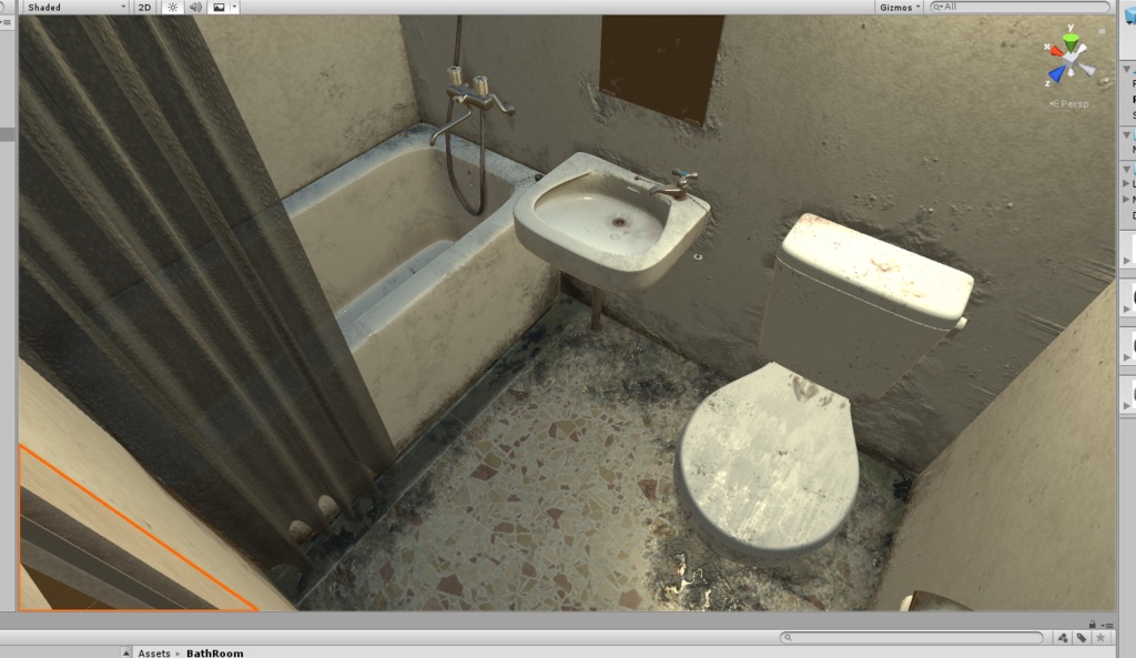 【bath room】ユニットバス お風呂 ホラー系