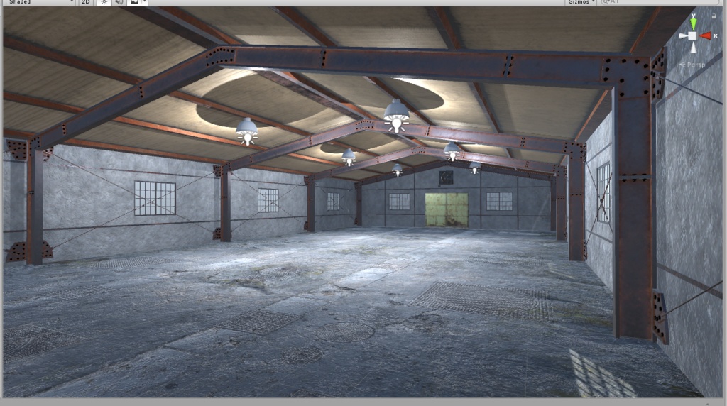 3DCG【warehouse】倉庫 バックヤード