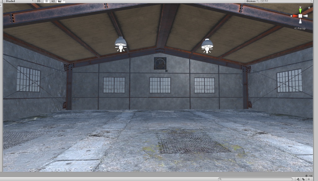 3DCG【warehouse】倉庫 バックヤード