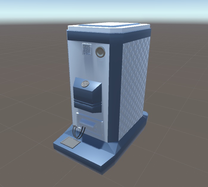 3DCG【Temporary toilet】簡易トイレ 仮設トイレ