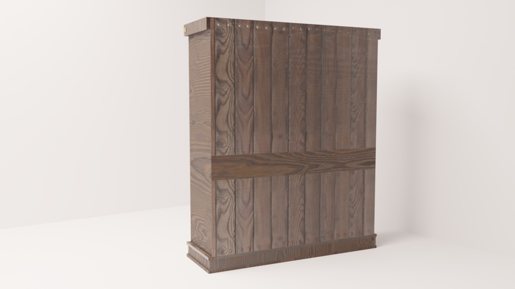 3Dオブジェクトデータ【Book Shelf3】本棚3