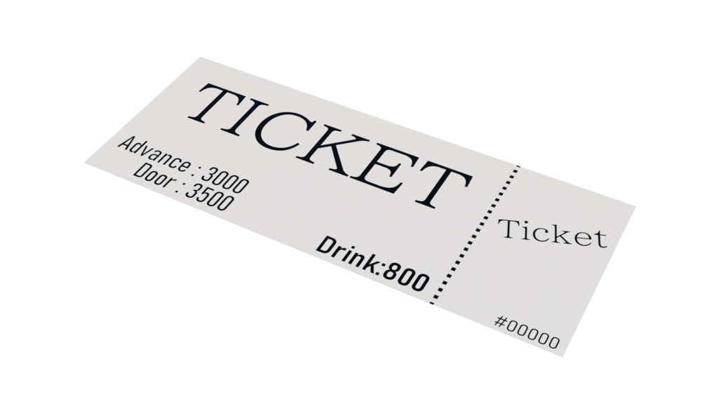 3D背景【stage】ライブハウス ステージ