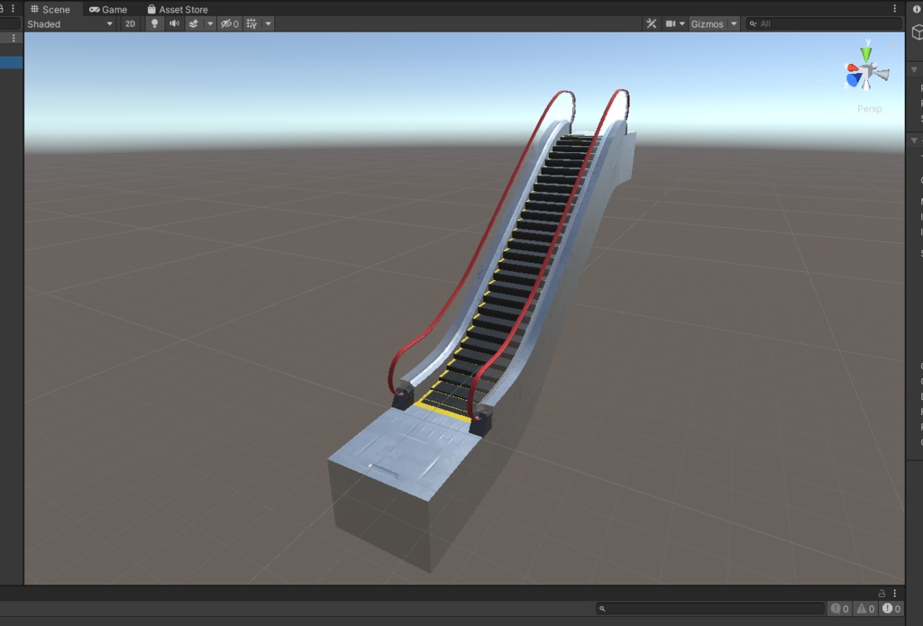 3DCG【escalator】エスカレーター