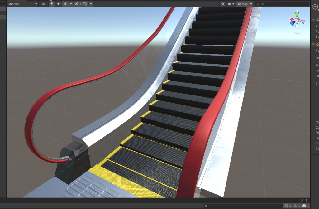 3DCG【escalator】エスカレーター