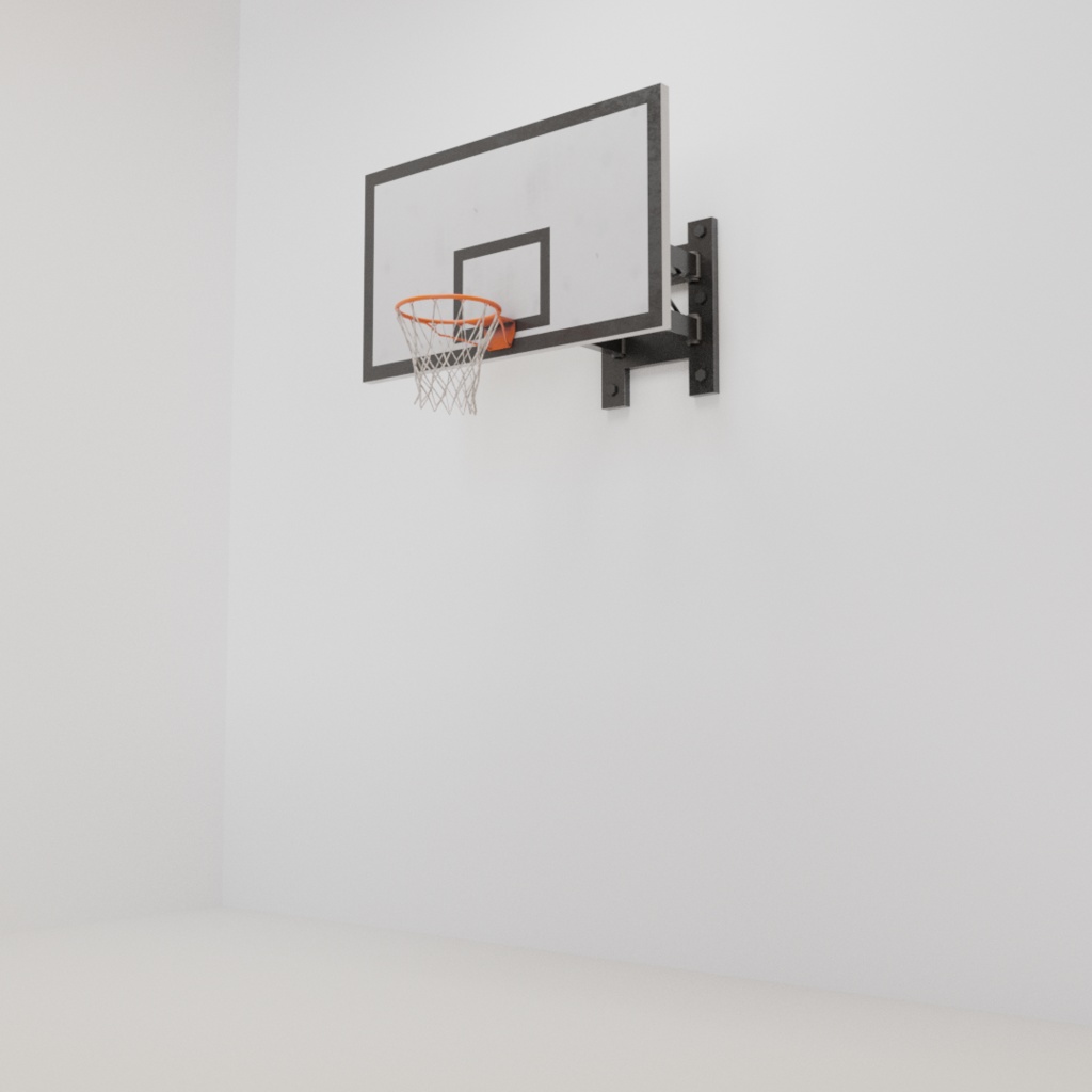 3DCG【basket_goal】バスケットゴール