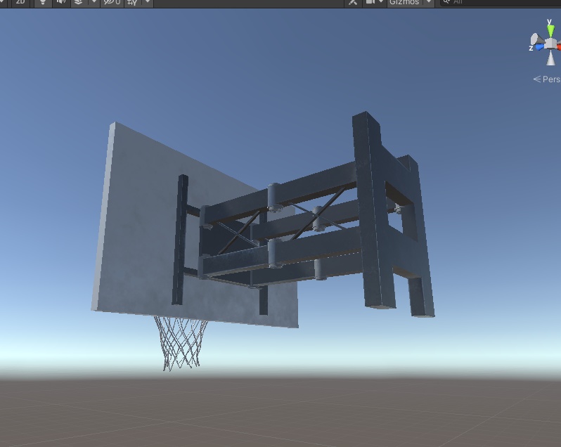 3DCG【basket_goal】バスケットゴール