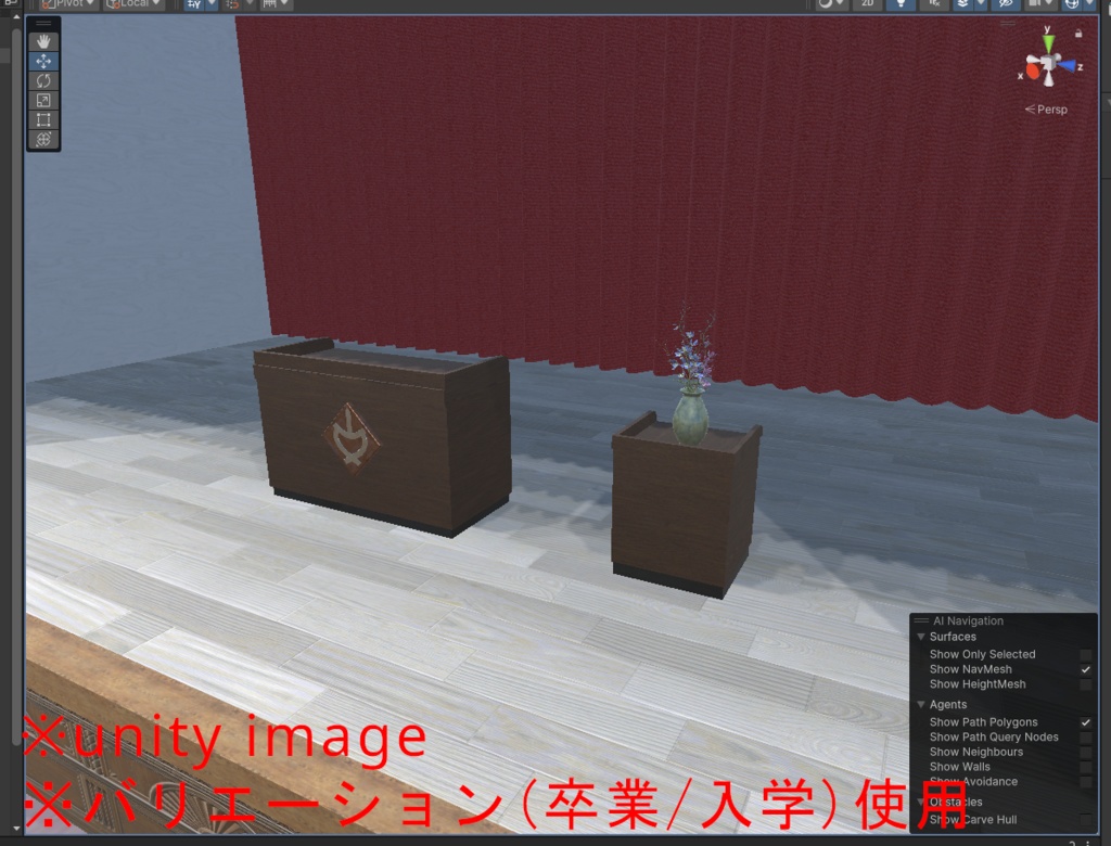 3DCG【school_gym】学校の体育館セット