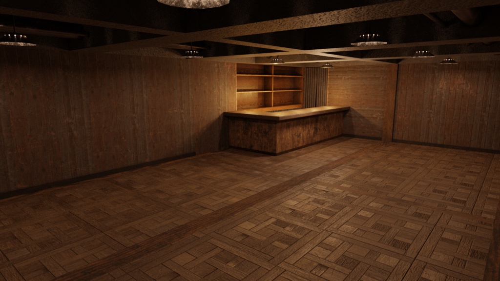 3DCG【bar_set】バー 酒屋