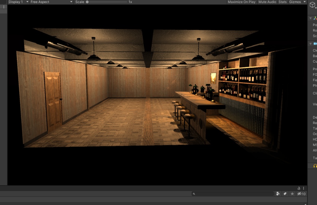 3DCG【bar_set】バー 酒屋