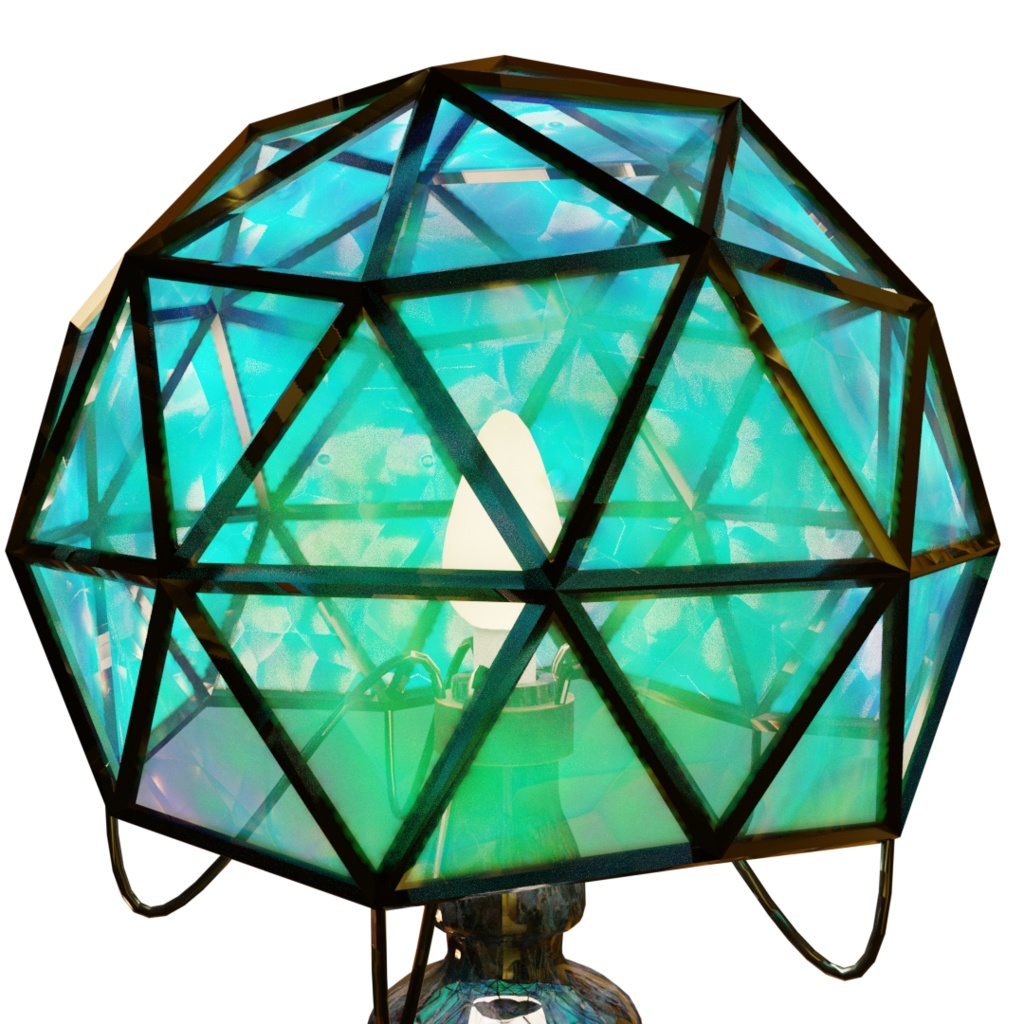 3DCG【lamp5】ランプ ライト アンティーク風