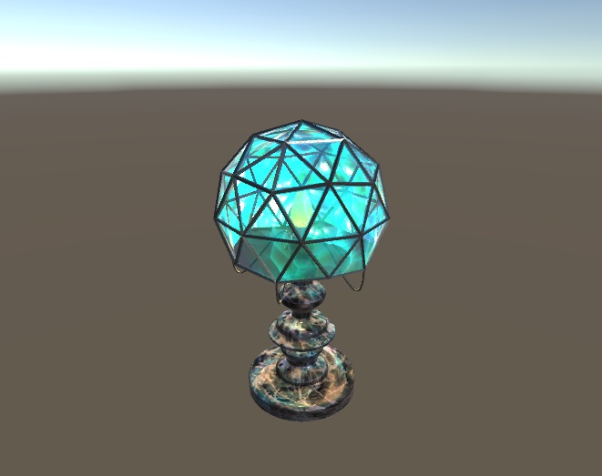 3DCG【lamp5】ランプ ライト アンティーク風