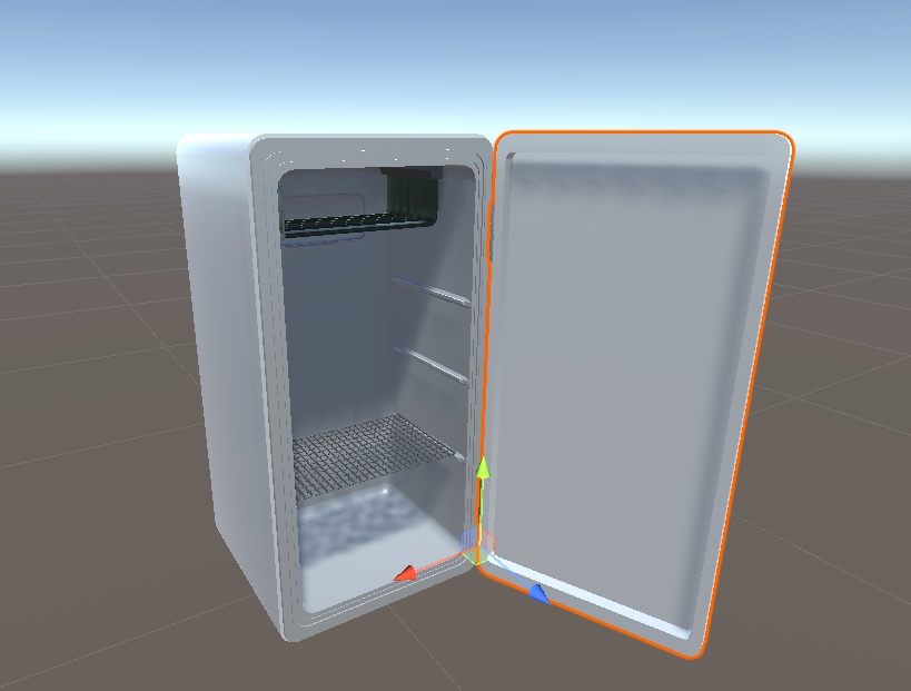 3DCG【refrigerator】冷蔵庫 レトロ