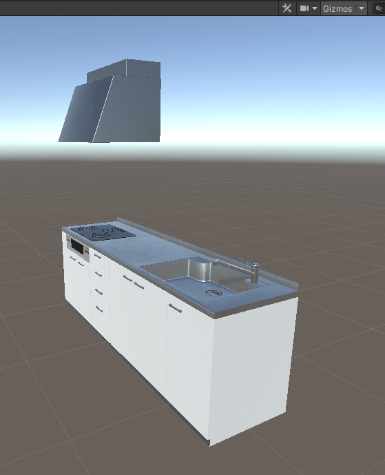 3DCG【kitchen】キッチン 台所 シンク