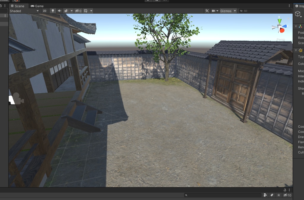 3DCG【bugyousyo_set】奉行所 時代劇