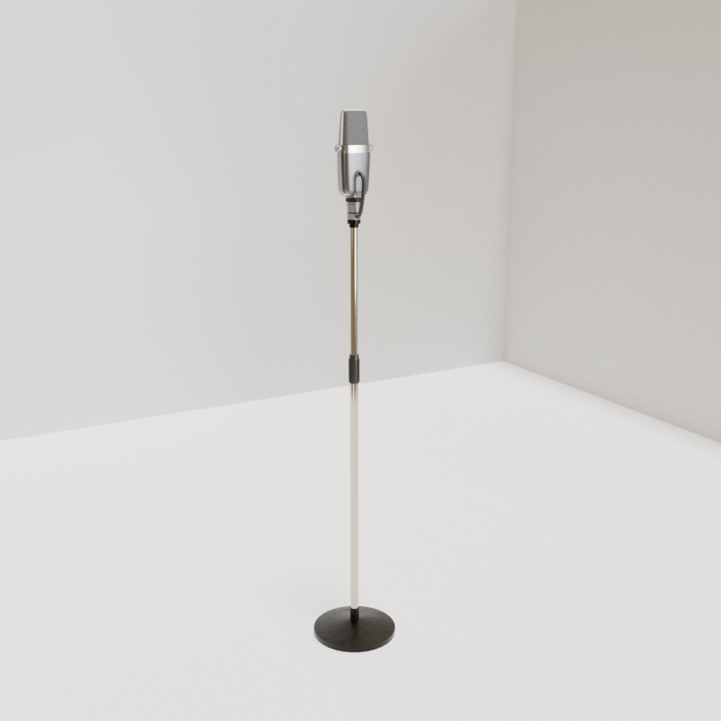 3DCG【manzai_mic】漫才マイク