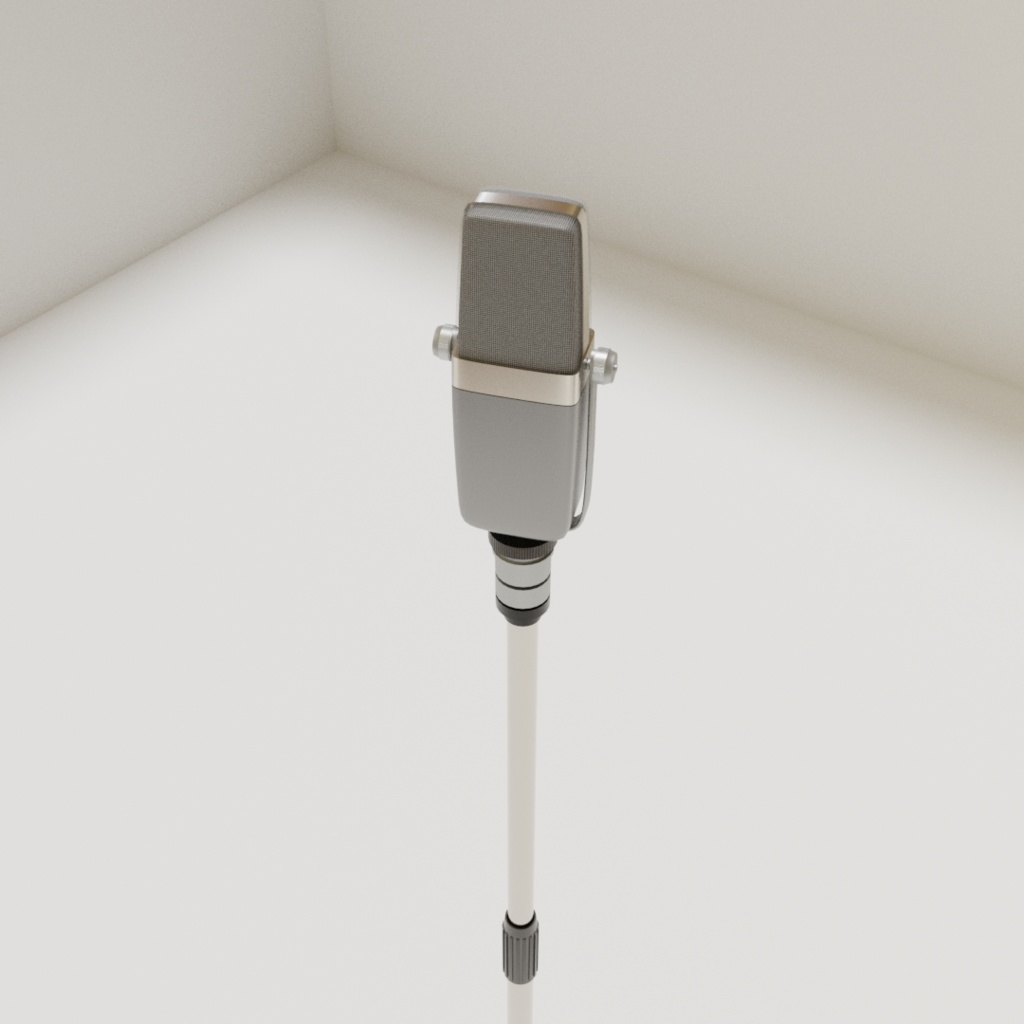 3DCG【manzai_mic】漫才マイク