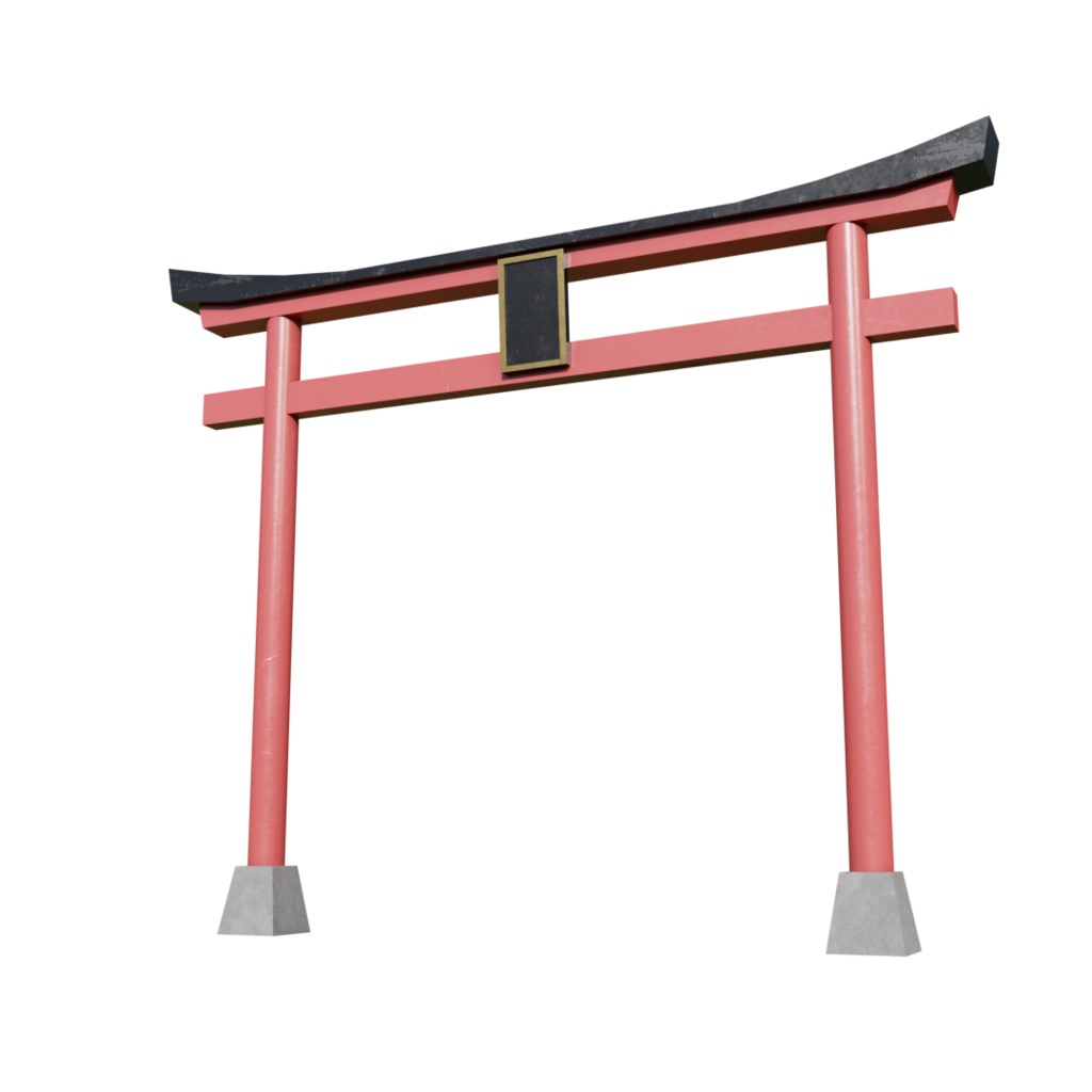 3DCG【temple_set】お寺 神社