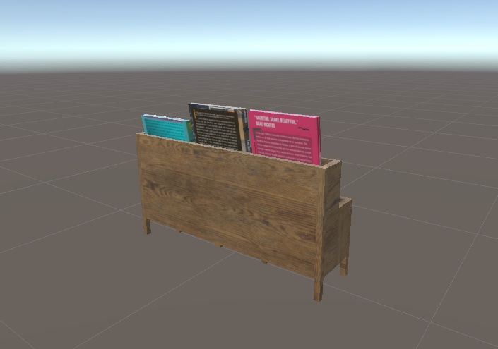 3DCG【Book Shelf4】本棚