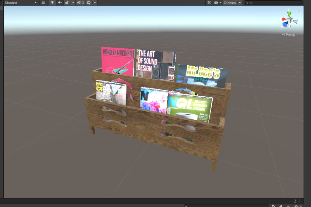 3DCG【Book Shelf4】本棚