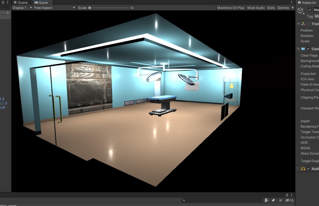 3DCG【operating_room】手術室 病院